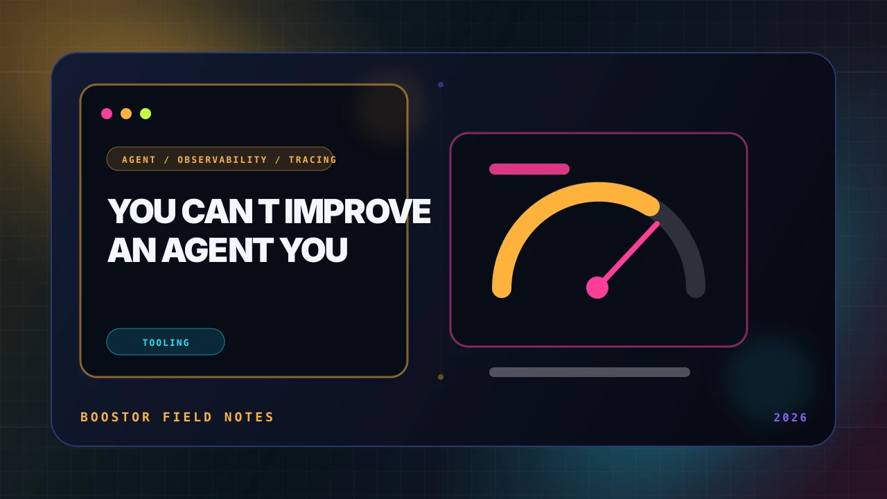 You Can't Improve an Agent You Can't See: Tracing and Token Accounting