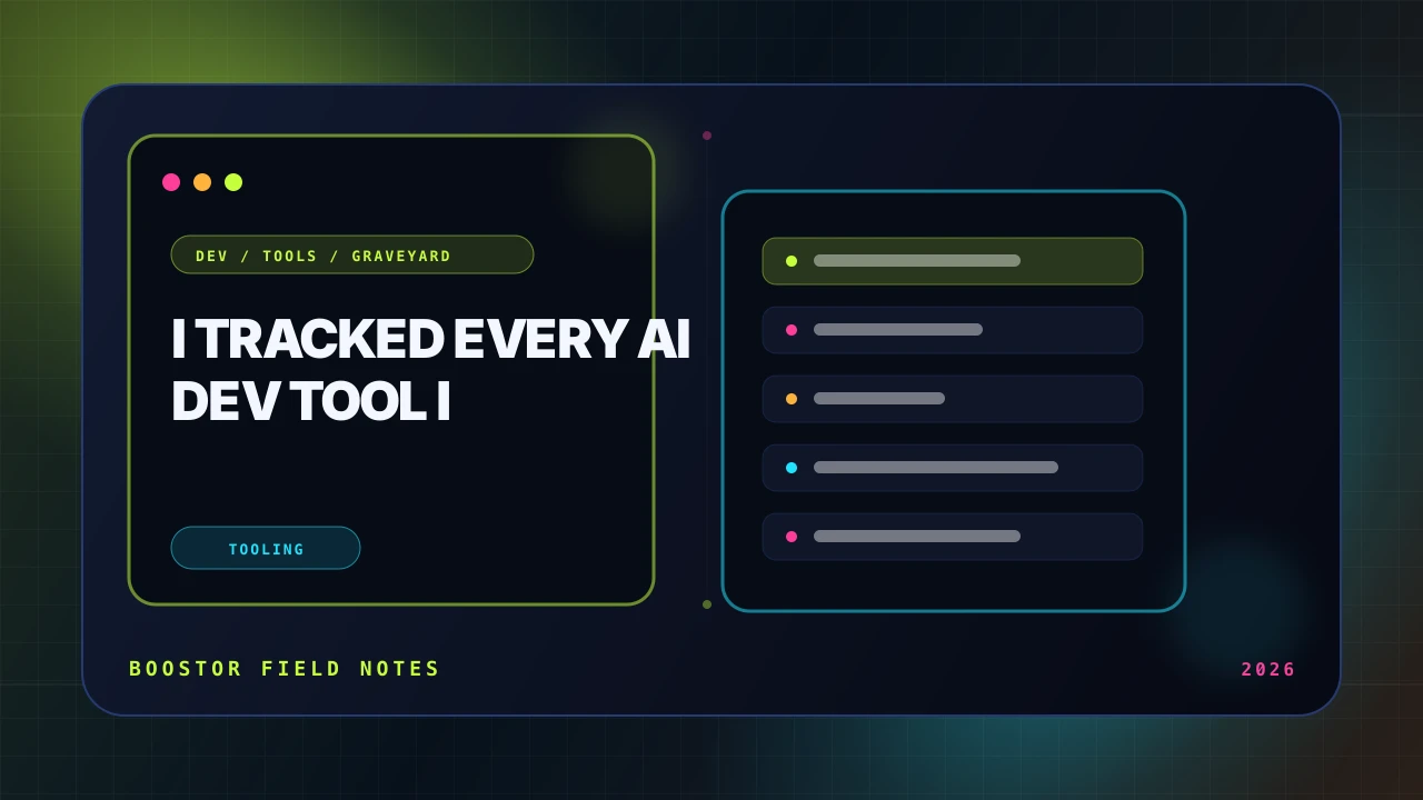 I Tracked Every AI Dev Tool I Tried for 90 Days. Here's the Graveyard.