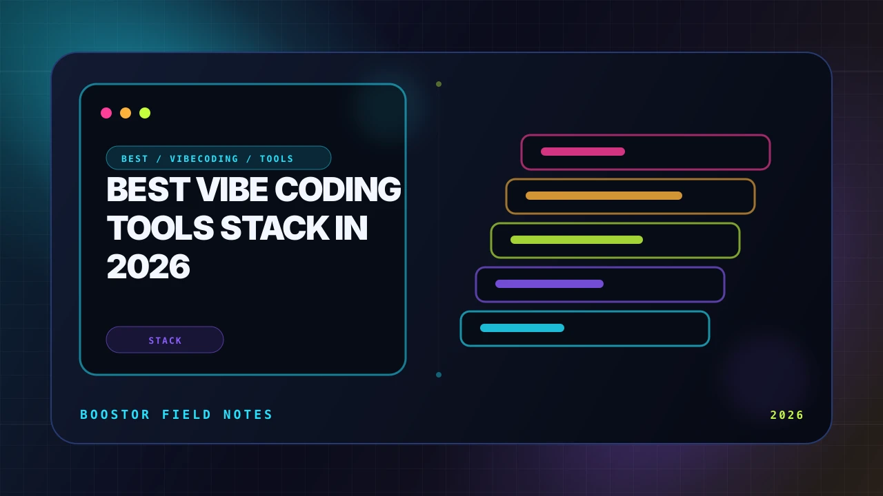 Best Vibe Coding Tools Stack in 2026: What to Use First