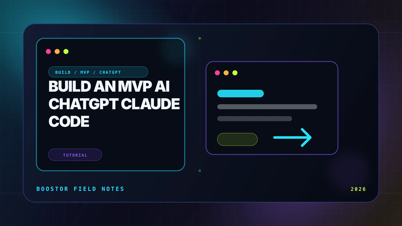 Build an MVP With AI: ChatGPT, Claude Code, and Codex