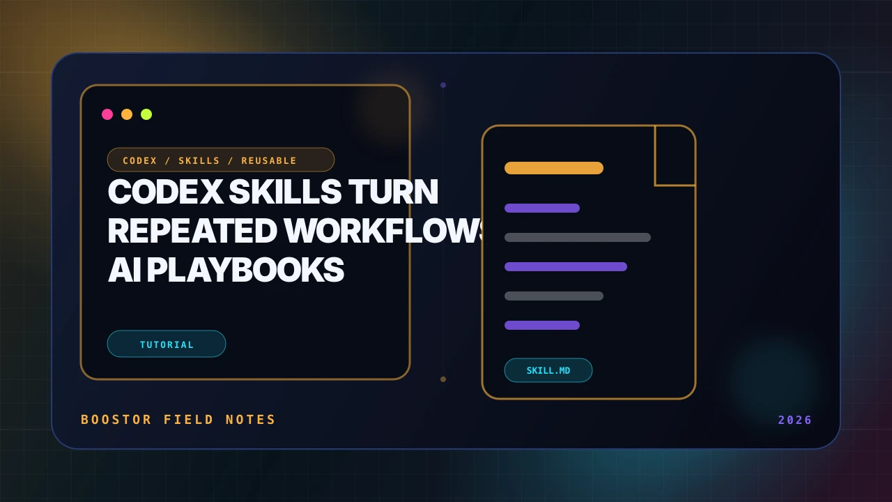 Codex Skills: Turn Repeated Workflows Into AI Playbooks