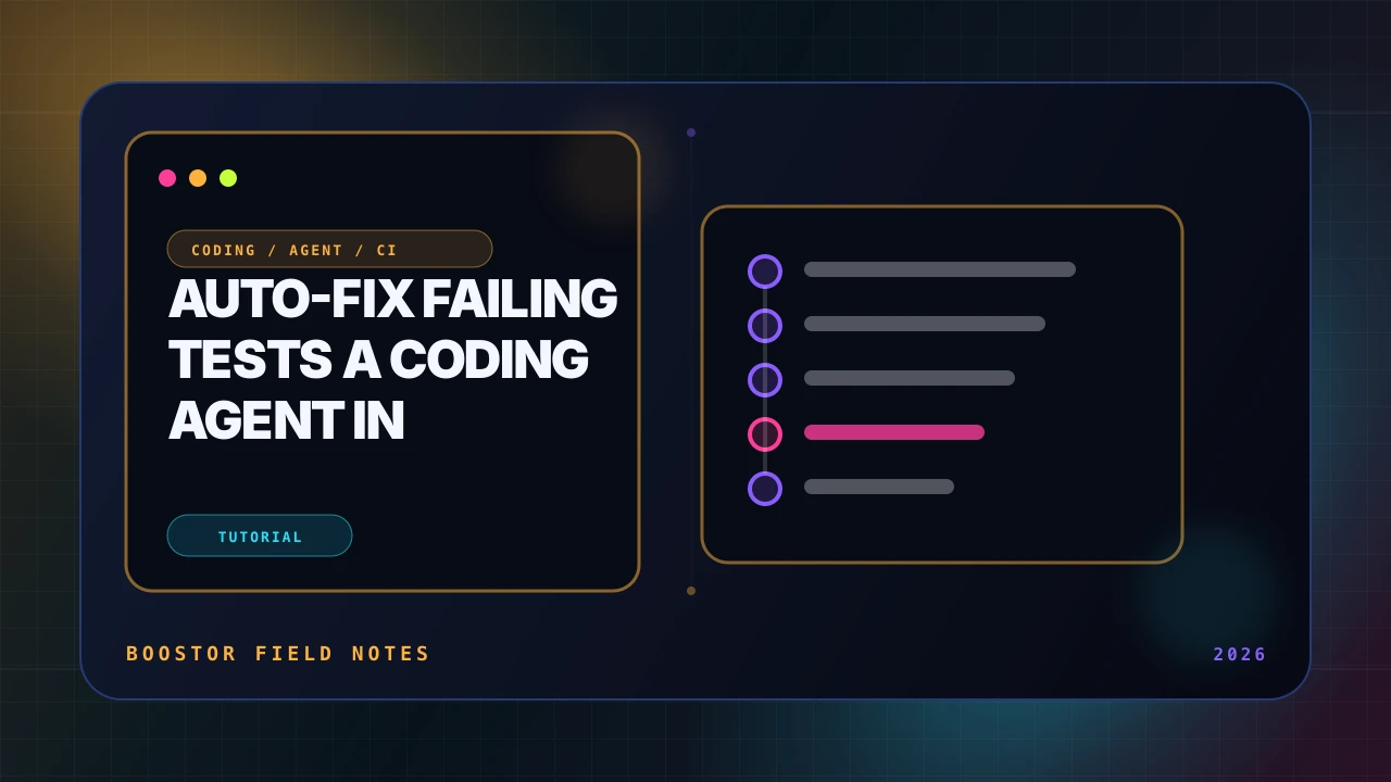 Auto-Fix Failing Tests With a Coding Agent in CI