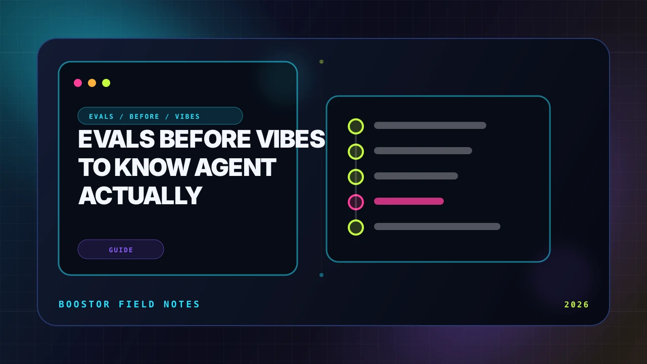 Vibes से पहले Evals: कैसे जानें कि आपका Agent वाकई काम करता है