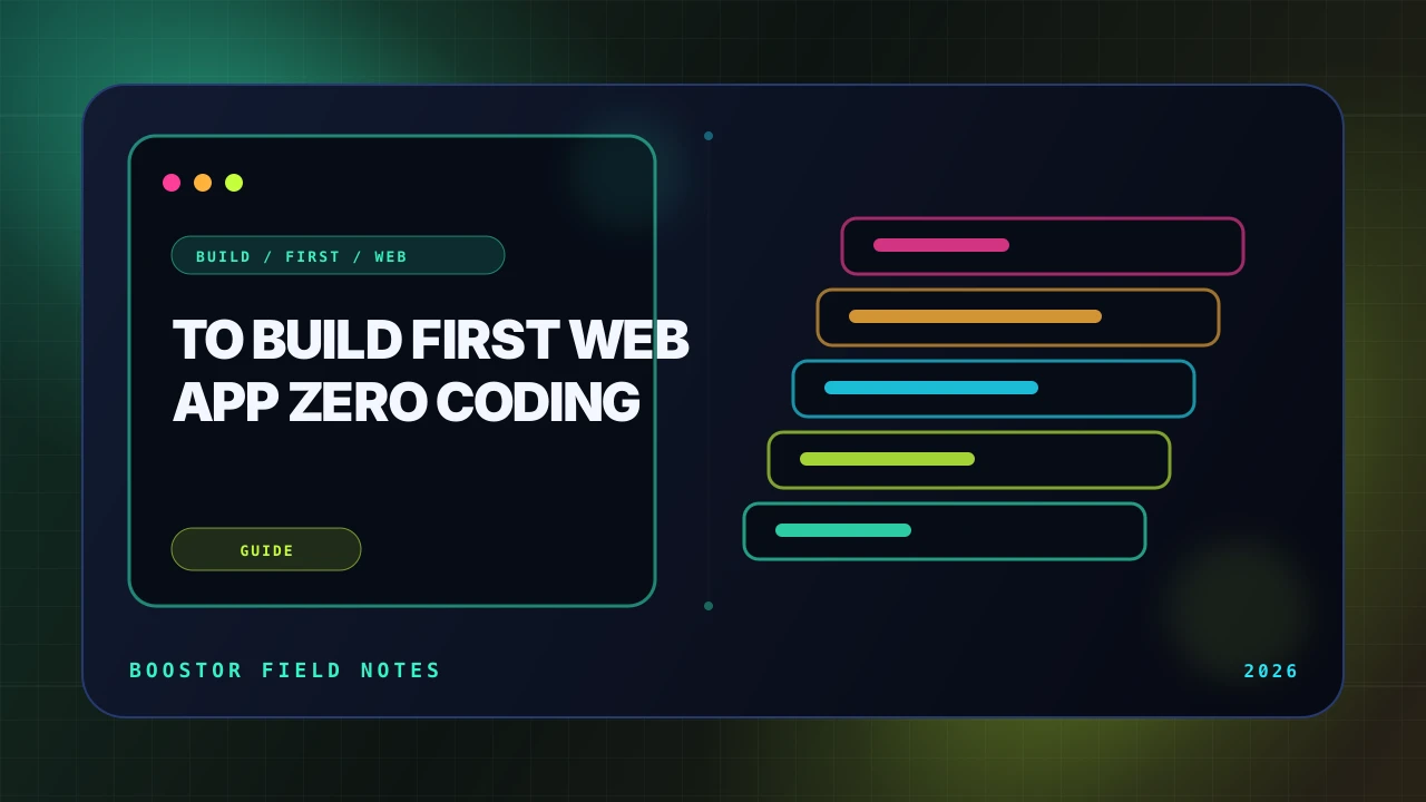 How to Build Your First Web App (With Zero Coding Experience)