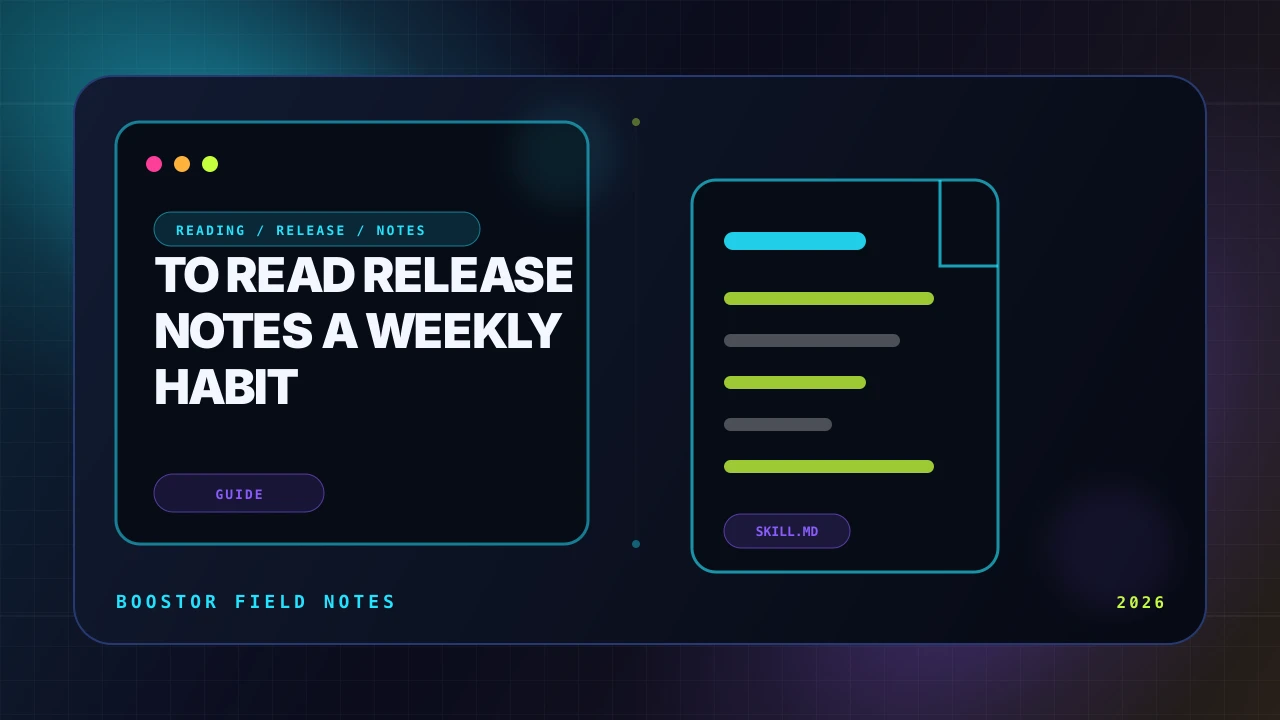 How to Read Release Notes: A Weekly Habit That Saves Debugging Hours