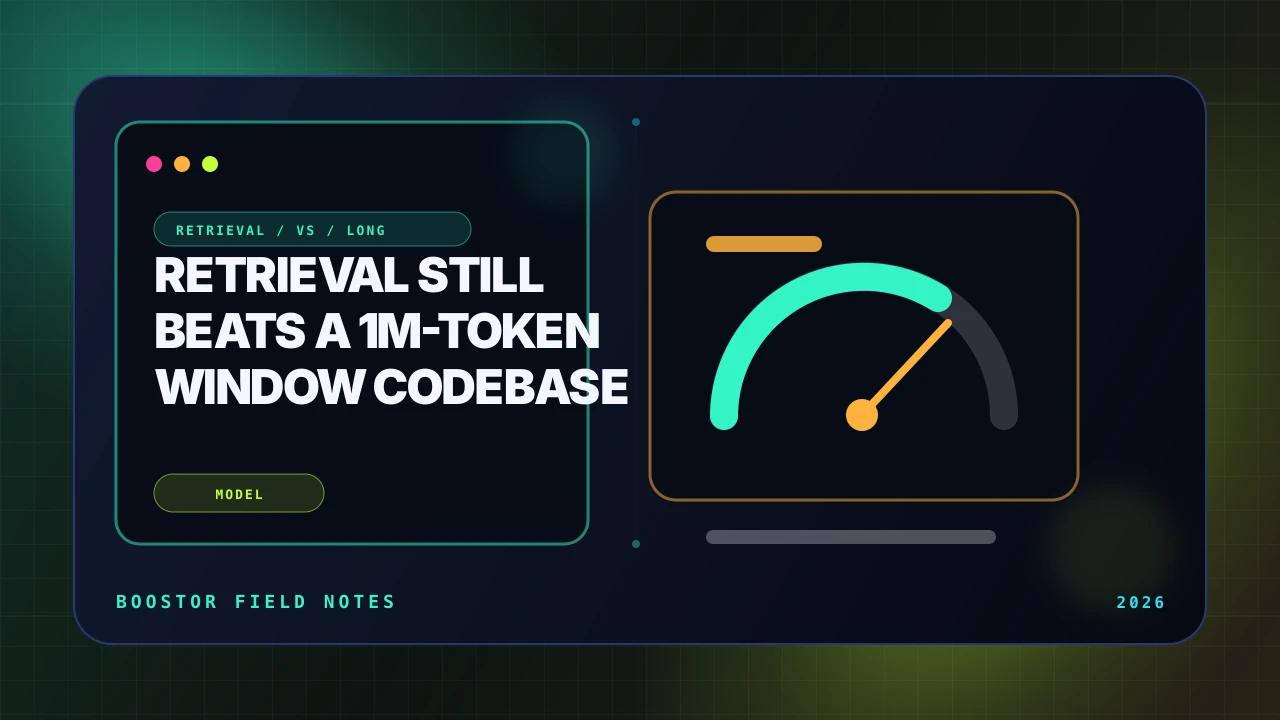 La récupération bat toujours une fenêtre d'1M tokens pour votre base de code