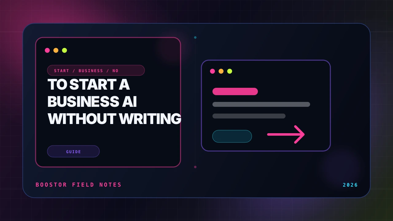 How to Start a Business With AI (Without Writing Code)