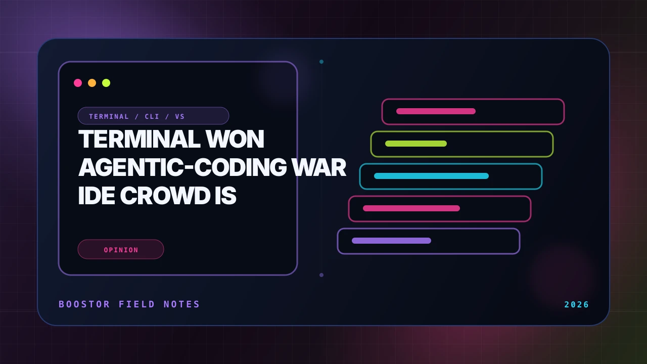 The Terminal Won the Agentic-Coding War. The IDE Crowd Is in Denial