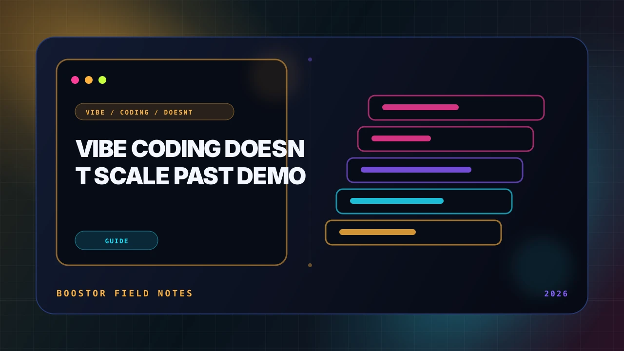 Vibe Coding funktioniert nicht über die Demo hinaus