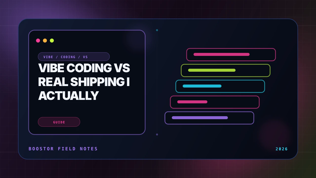 Vibe Coding vs Real Shipping: How I Actually Build Products Solo With AI