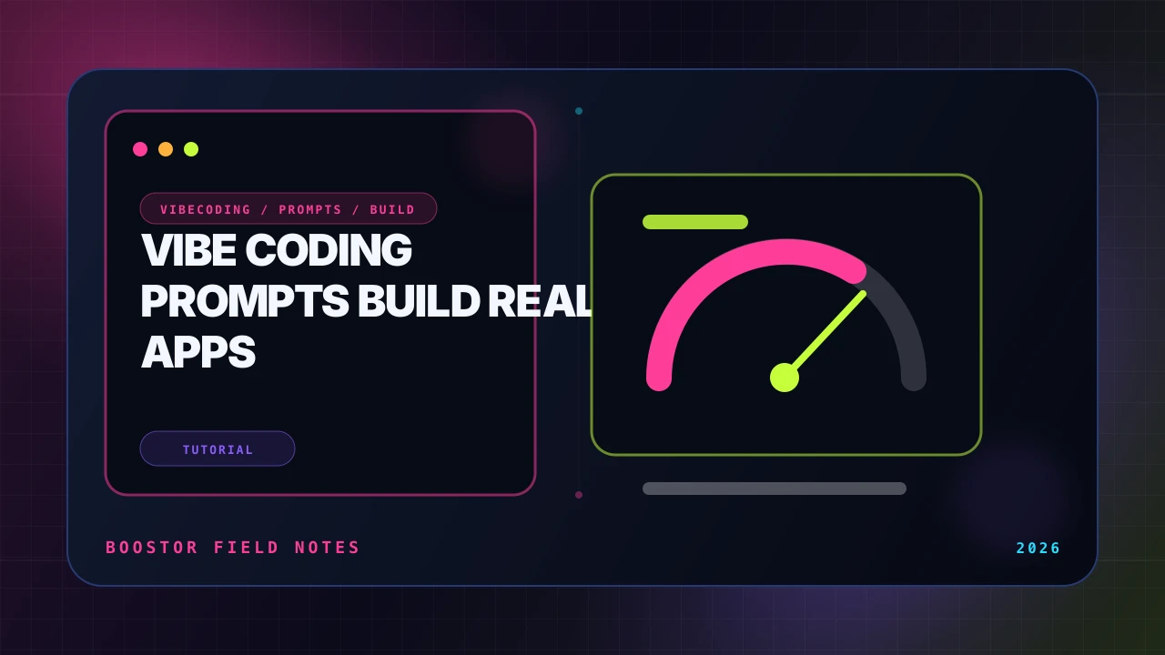 Vibe Coding Prompts That Build Real Apps