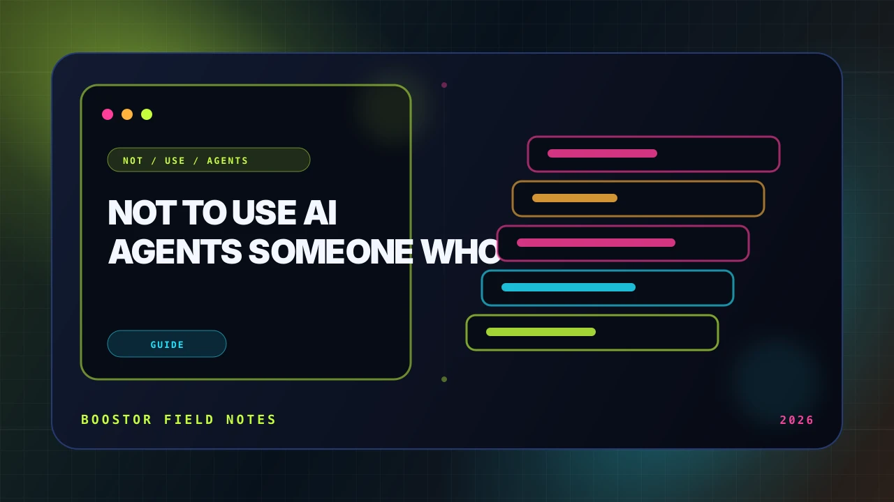 AI Agents का उपयोग कब न करें (एक ऐसे व्यक्ति से जो उन्हें शिप करता है)