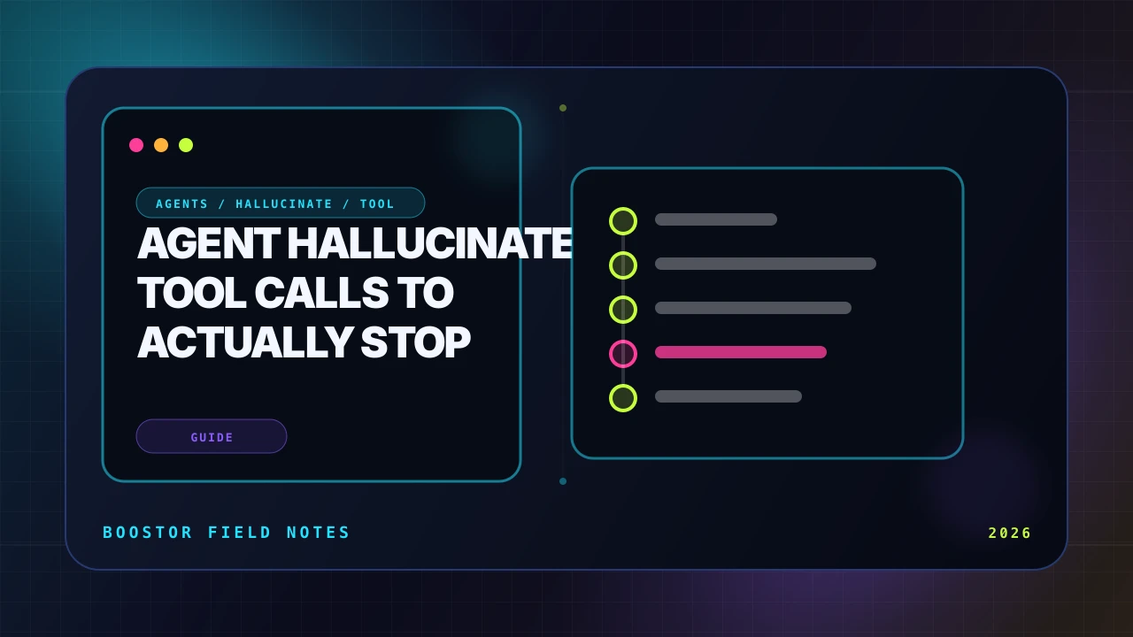 Why Your Agent Hallucinates Tool Calls (And How to Actually Stop It)